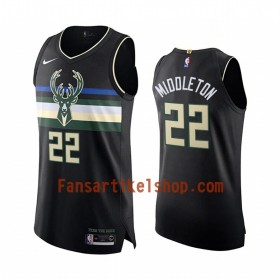 NBA Milwaukee Bucks Trikot Khris Middleton 22 Nike 2019-2020 Statement Edition Swingman - Herren